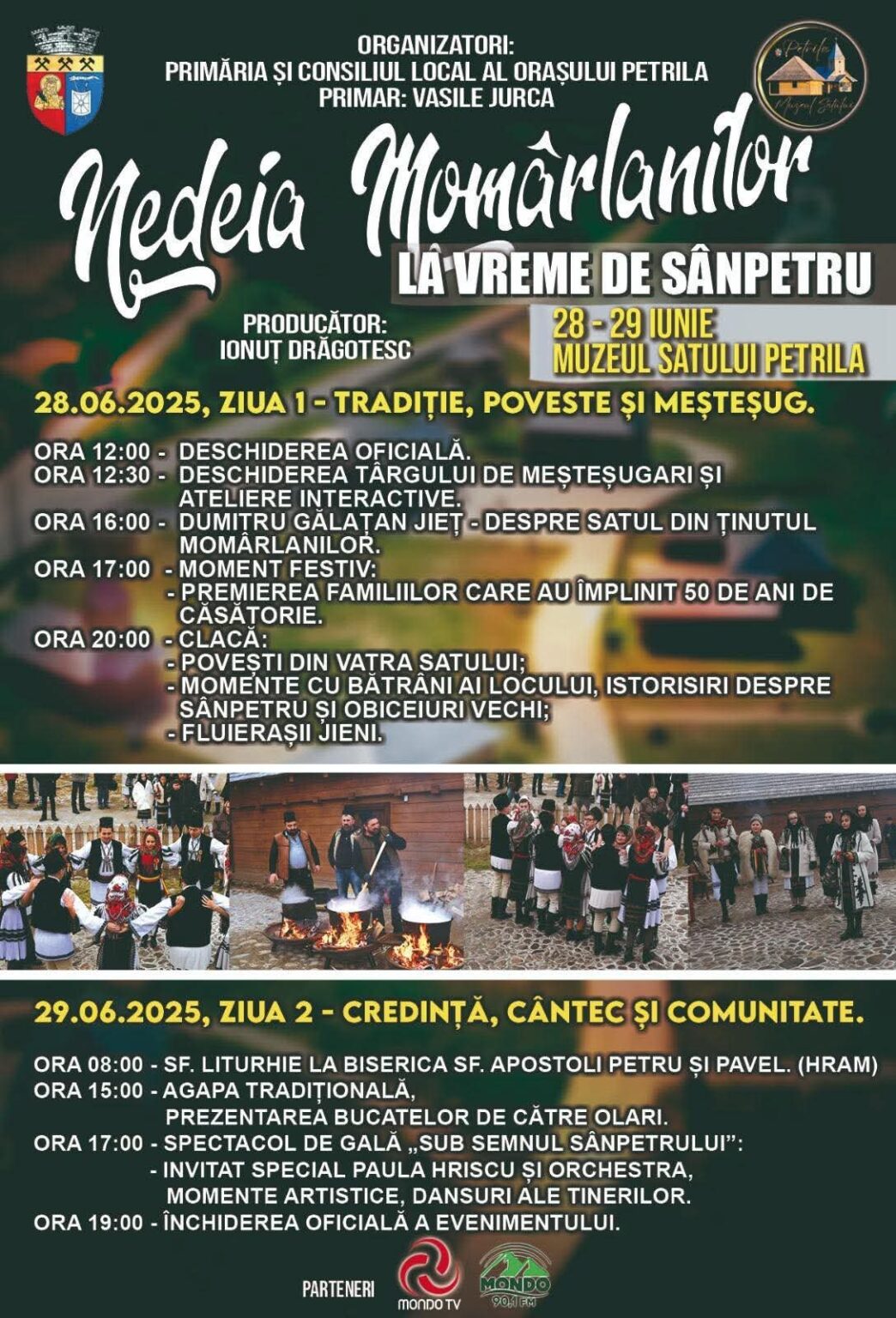 Invitație la „Nedeia Momârlanilor”