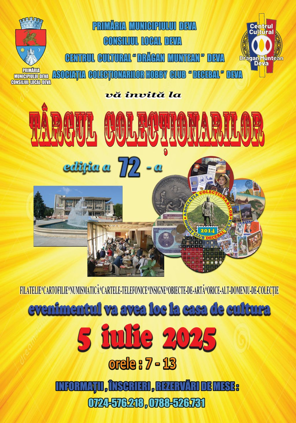 Târgul Colecționarilor revine la Deva!