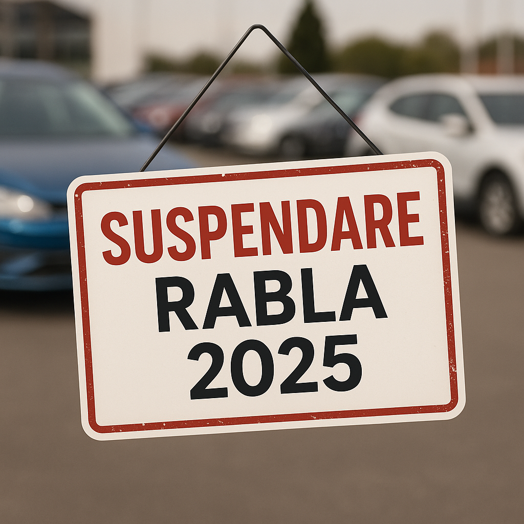 LANSAREA SESIUNII RABLA PENTRU PERSOANE FIZICE AMÂNATĂ INCERTITUDINEA GUVERNAMENTALĂ AU DUS LA SUSPENDAREA PROGRAMELOR A.F.M.