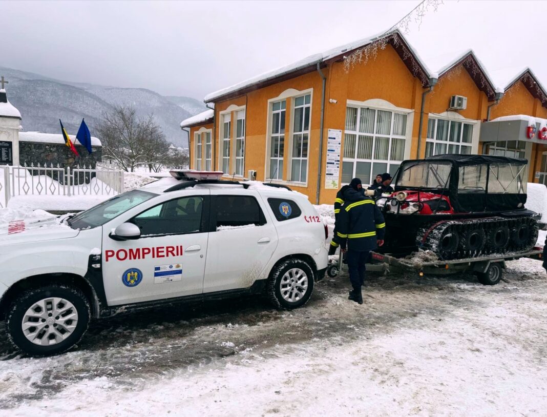 În perioada 9–11 ianuarie 2026, echipajele de pompieri din cadrul ISU Hunedoara au desfășurat 185 de misiuni și intervenții