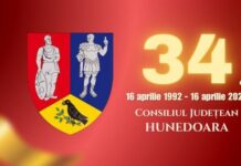 16 aprilie, 34 de ani de la înființarea Consiliului Județean Hunedoara