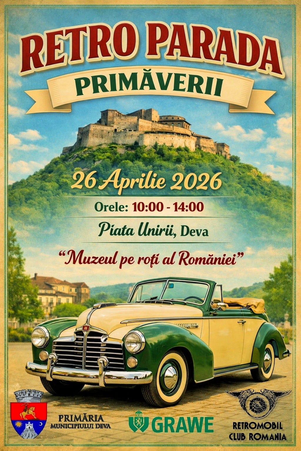RETRO PARADA PRIMĂVERII- DEVA