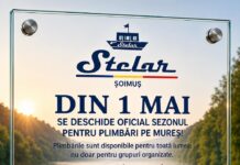 DE 1 MAI SE DESCHIDE OFICIAL SEZONUL PENTRU PLIMBĂRI PE MUREȘ