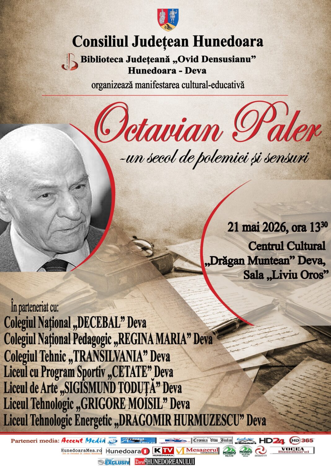 OCTAVIAN PALER- UN SECOL DE POLEMICI ȘI SENSURI