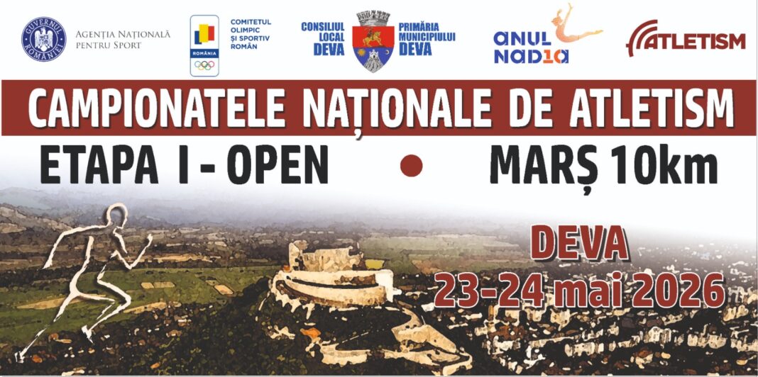 DEVA VA FI GAZDA CAMPIONATULUI NAȚIONAL DE ATLETISM ÎN ACEST WEKEND