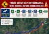 Trafic deviat pe autostrada A1 între Dobra și Holdea, începând cu perioada 17–19 iunie, pentru lucrări de reparații înainte de recepția finală a Lotului 3 Lugoj–Deva