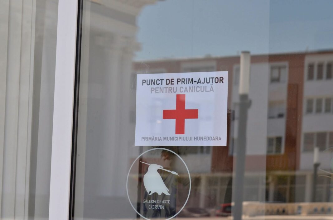 HUNEDOARA reactivează punctele de prim-ajutor pe timp de caniculă