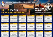 Grupele Cupei României la Minifotbal