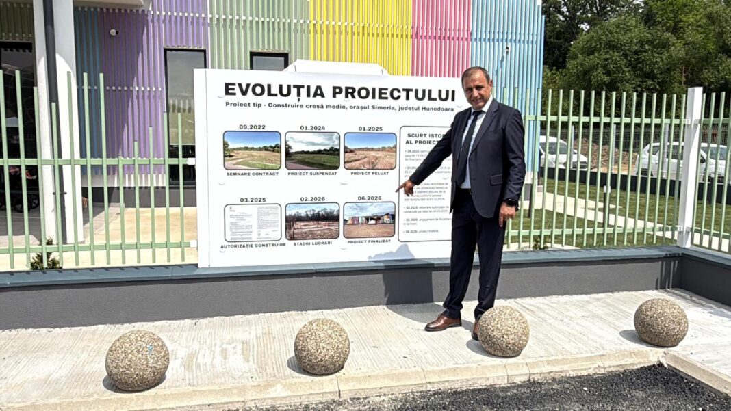 O NOUĂ CREȘĂ CONSTRUITĂ PRIN PNRR ÎN SIMERIA