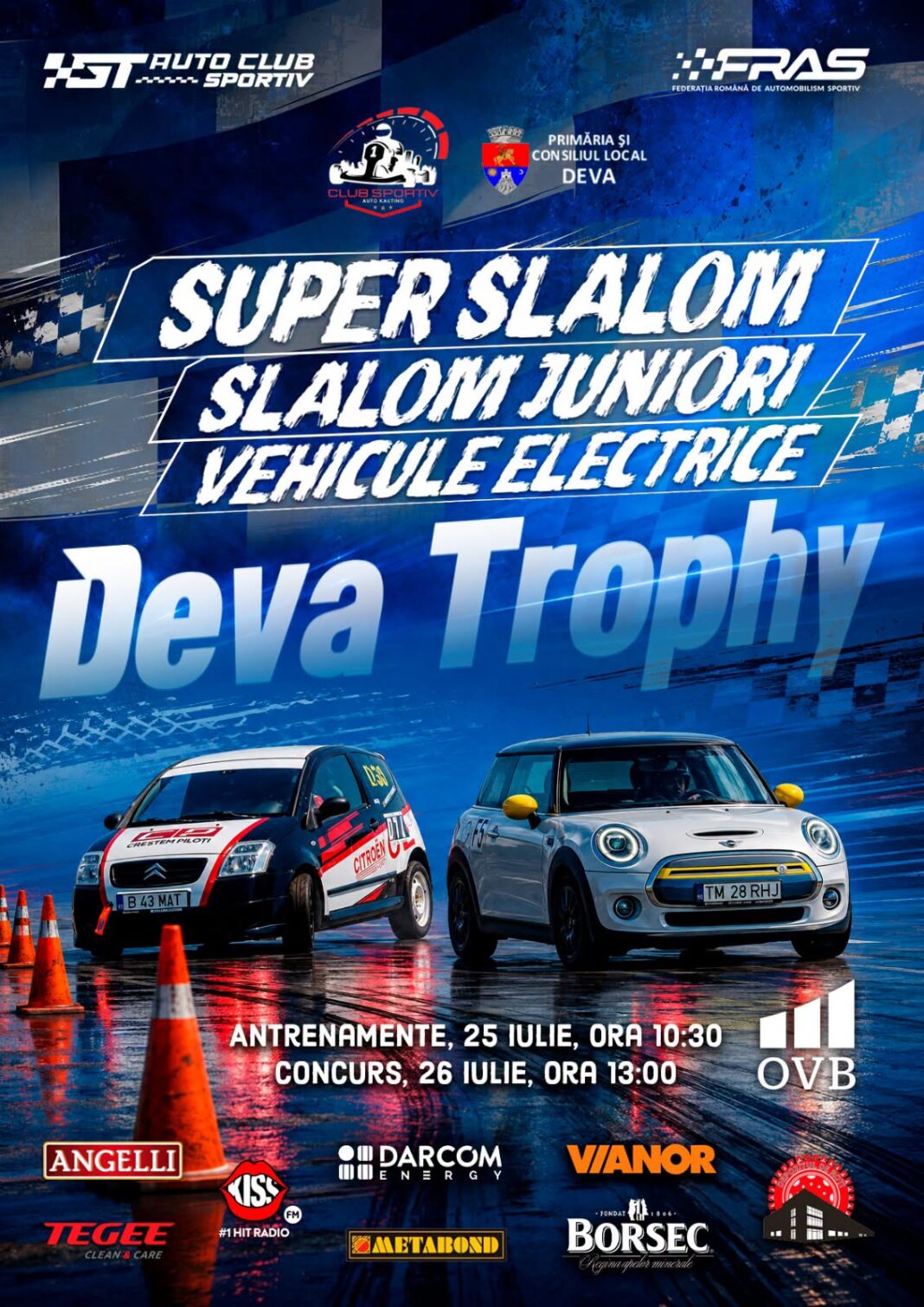 DEVA DEVINE CAPITALA MOTORSPORTULUI ÎN ACEST WEEKEND: ETAPA A V-A