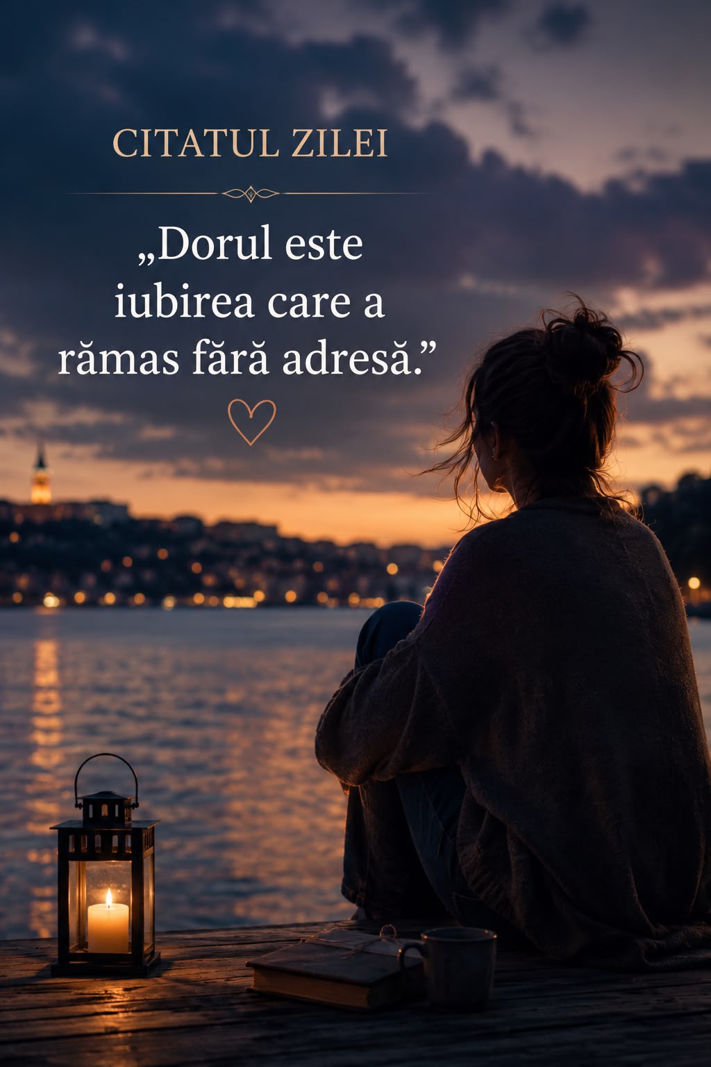 🌿 Citatul zilei: „Dorul este iubirea care a rămas fără adresă.”