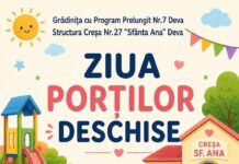 ZIUA PORȚILOR DESCHISE – CREȘA „SFÂNTA ANA” DEVA!!!