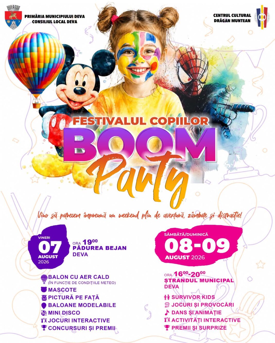 BOOM PARTY- FESTIVALUL COPIILOR