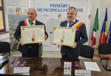Acord de înfrățire între ORĂȘTIE și POPOLI TERME – ITALIA