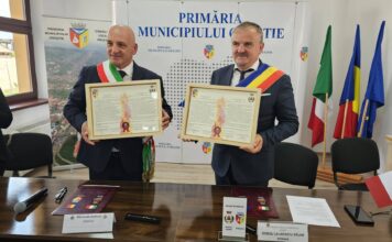 Acord de înfrățire între ORĂȘTIE și POPOLI TERME – ITALIA