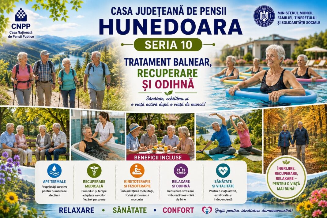 REPARTIZARE BILETE DE TRATAMENT – SERIA 10/2026