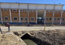SE MUTĂ CANALUL COLECTOR MENAJER DE SUB VECHIUL STADION CORVINUL