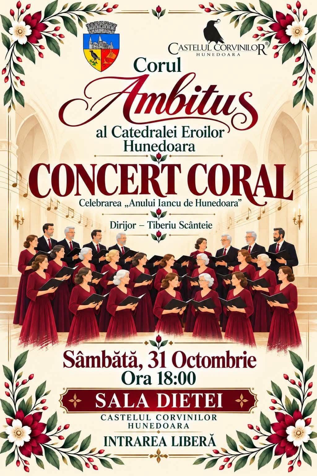 Concert special la Castelul Corvinilor, dedicat lui Iancu de Hunedoara