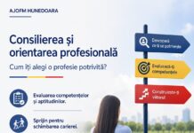 Alegerea unei profesii sau schimbarea carierei poate reprezenta un pas important în viața profesională