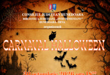 NOAPTE DE MAGIE ȘI MISTER LA DEVA: PETRECERE DE HALLOWEEN ÎN CURTEA BIBLIOTECII