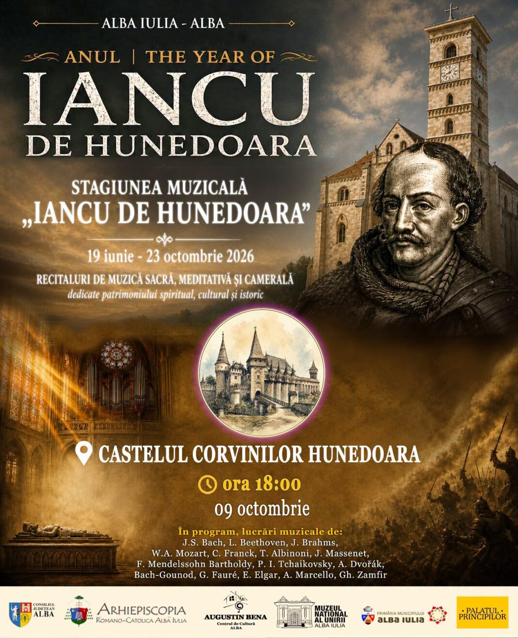 STAGIUNEA MUZICALĂ „IANCU DE HUNEDOARA” AJUNGE LA CASTELUL CORVINILOR